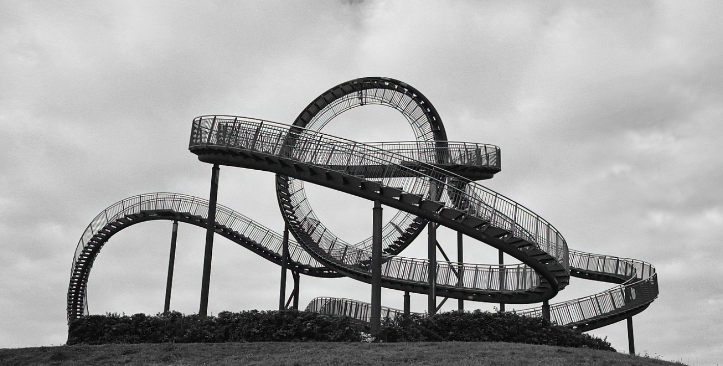 ruhr area, industry, architecture, black and white